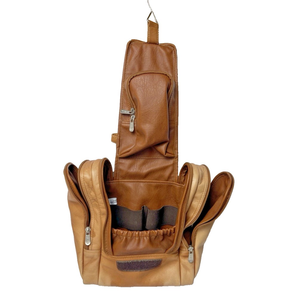 Piel Leather Hanging Travel Toiletry Kit